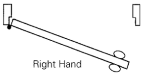Right Hinge Door Diagram